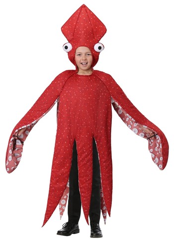 Childs squid costume - childs,