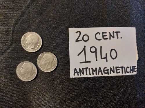 Monete centesimi lira - monete, 20
