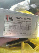 iTek Energy PIV 500W Alimentatore per Computer - Argento (ITPS500)