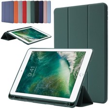 Per iPad 6/7/8/9/10/11. Custodia protettiva Gen Air Pro 11" 13" supporto in pelle smart case