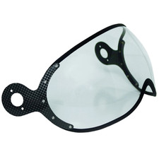 VISIERA MOMO DESIGN TRASPARENTE VISOR CLEAR ANTIGRAFFIO ASSORBI RADIAZIONI E2205