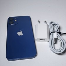 Apple Iphone 12 Mini 64Gb Blu Con Caricatore TESTATO FORMATTATO FUNZIONANTE