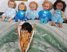 cicciobello lotto di 6 interessante misto di vari tipi -5 con meccanica