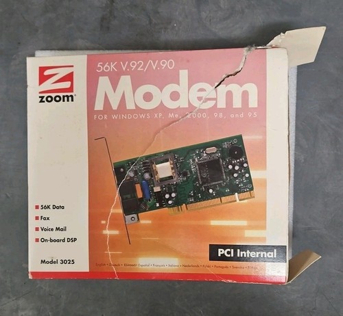 Modem zoom 56k - modem, v.92/v.90