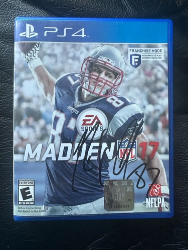 Rob gronkowski firmato psp - rob,