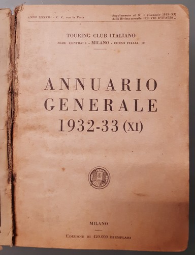 Annuario generale touring club - annuario,