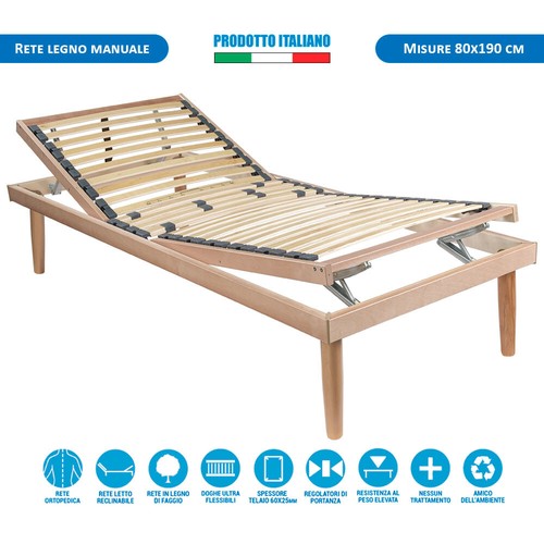 Rete legno reclinabile - in,