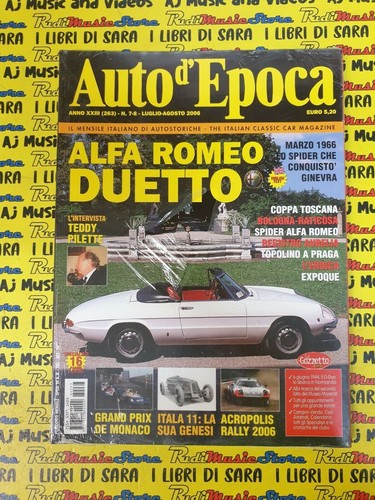 Rivista auto epoca anno - rivista,
