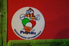 Vecchio Adesivo Gelato Gelato Ital. Gelateria PedroEis Memmingen-Ottobeuren