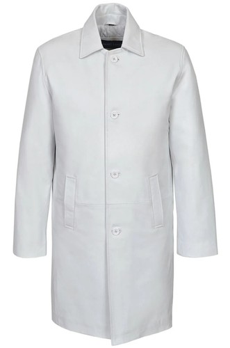 Cappotto trench pelle - cappotto, in