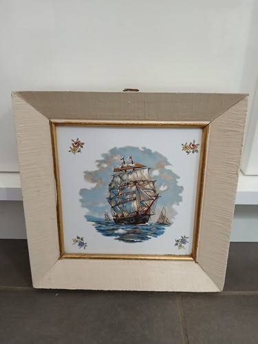 Quadro vintage piastrella - quadro,