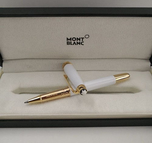 Penna roller montblanc oro - penna,