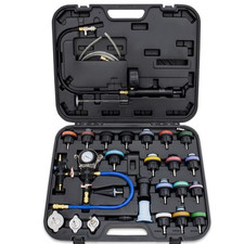 Autojack 28 Pezzi Kit Cambio Liquido di Raffreddamento Pneumatico Universale Sistema di Raffreddamento