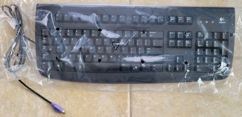 Tastiera logitech nuova - ps/2,,