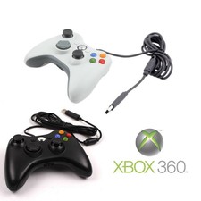 CONTROLLER XBOX 360 JOYSTICK PAD COMPATIBILE PER CONSOLE PC CON CAVO USB WINDOWS