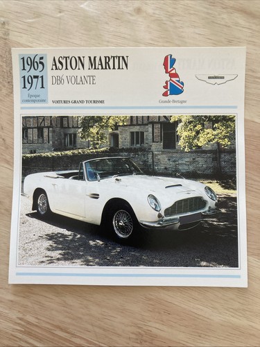 Aston martin db6 volante - aston-martin,