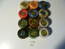 12 PZ GOMITOLI DA 20 MT X COTONE DA RAMMENDO TRE STELLE ART 488 RAMMENDARE