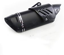 SCARICO 38 UNIVERSALE 51MM SILENZIATORE TERMINALE MOTO SPORTIVO SCOOTER