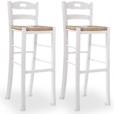 Coppia di sgabelli da bar alti