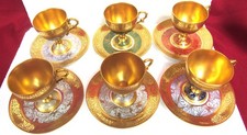 Collezione di 6 set piattini