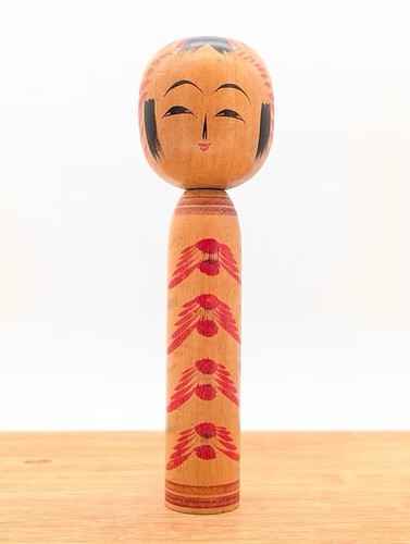 Ki1261 kokeshi vintage - vintage, style
