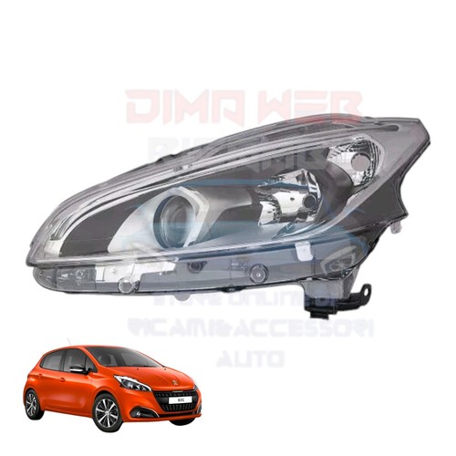 Faro anteriore fanale per - sx,