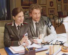 Maria Chiara Giannetta Maurizio Lastrico Foto Autografo Signed Photo Don Matteo