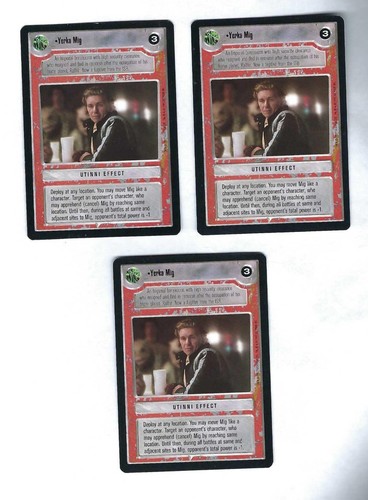 Star wars ccg - 3x,