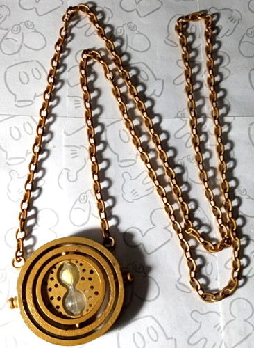 Collana time turner hermione - time,