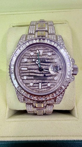 Rolex iced out gmt - rolex, ii