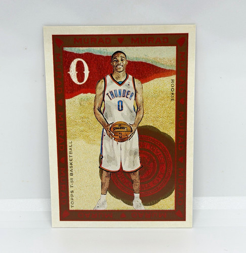 Russell westbrook rookie topps - rookie,