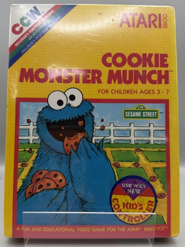 Cookie monster munch atari - cookie, (atari