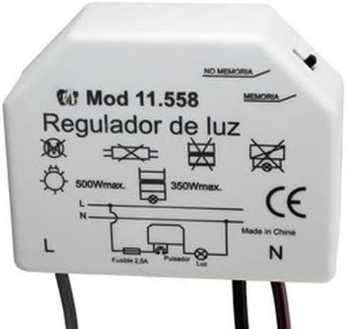 Regolatore luce a - regolatore, di