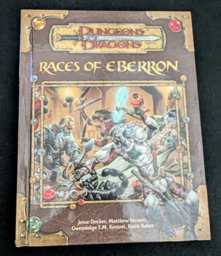 Dungeons dragons races of - &,