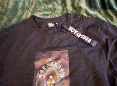 Shirt ragazzo londra nera - londra,