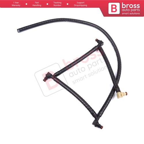 Fuel line overflow return - line, pipe