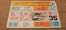 Biglietto 1982 Austria vs Francia Mondiali 1982 #37 13035