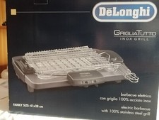 Griglia Barbecue Elettrica da Tavolo Potenza 1900Watt De Longhi BQ 60.X