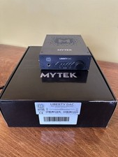Mytek Liberty DAC - come nuovo - scatola originale + cavi XLR + batteria