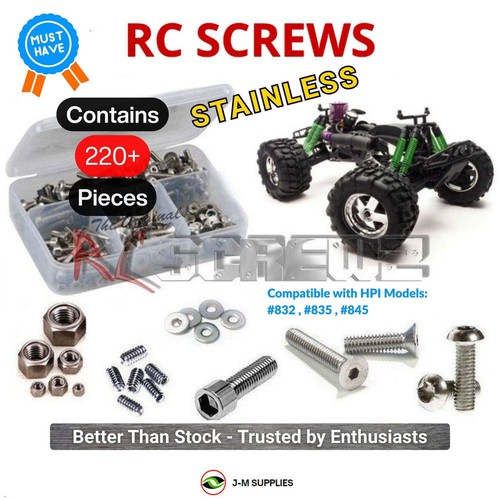 Rcscrewz kit viti inox hpi019 - kit,