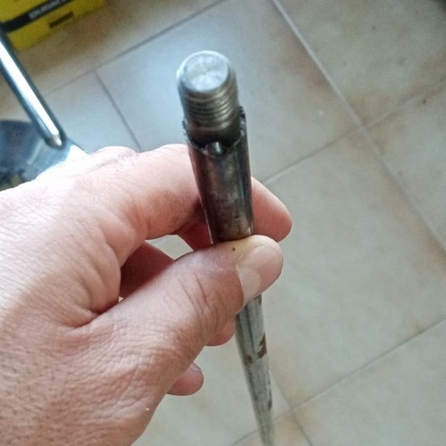 Asta 1mt ferro rigido - in,