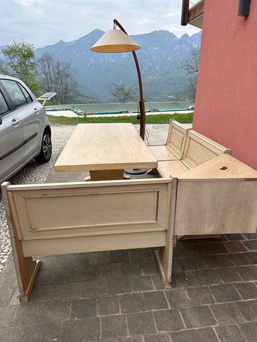 Tavolo legno massello con - massello,
