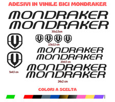 KIT 12 ADESIVI MONDRAKER BICI