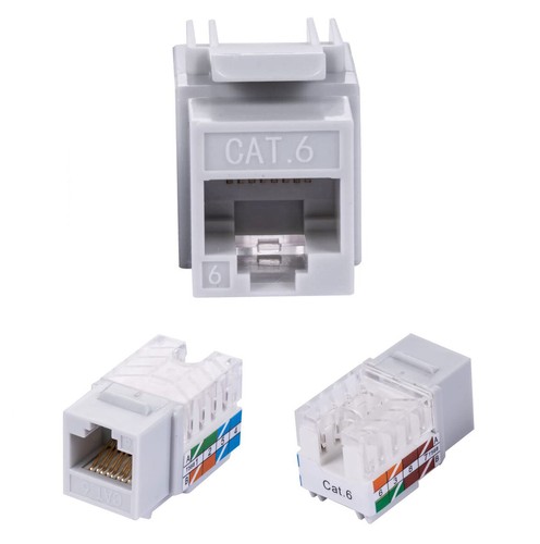 Jack keystone grigio cat6 - cat6, 45