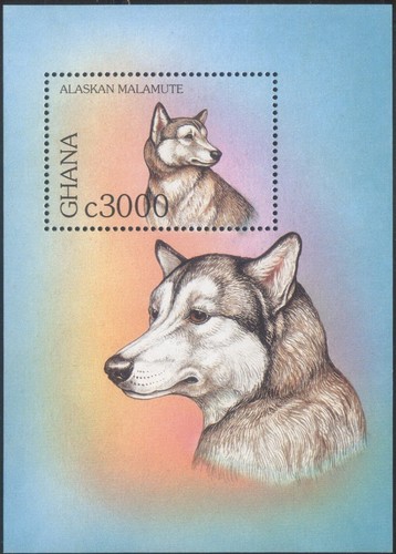 Ghana 1997 mnh dog - 1997, mnh**