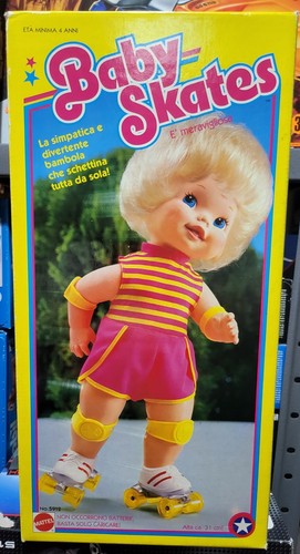 Baby skate doll mattel - baby,