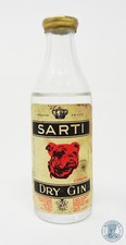 Miniature / Mignon Dry Gin SARTI (b)