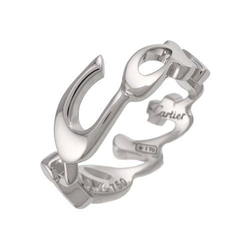 Anello con logo cartier oro - logo,