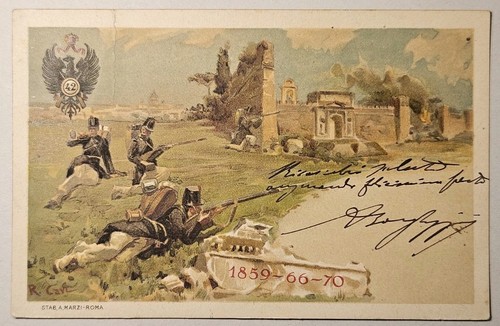 Cartolina militare cagliari - cartolina,