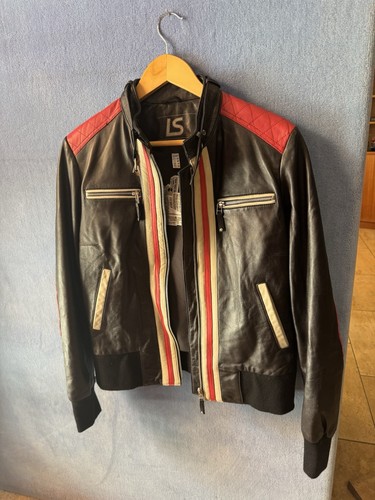 Giacca pelle casual - , biker